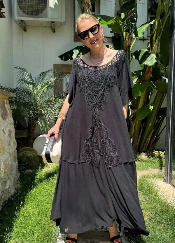 Vestido Lucia Boho Chic Rendado
