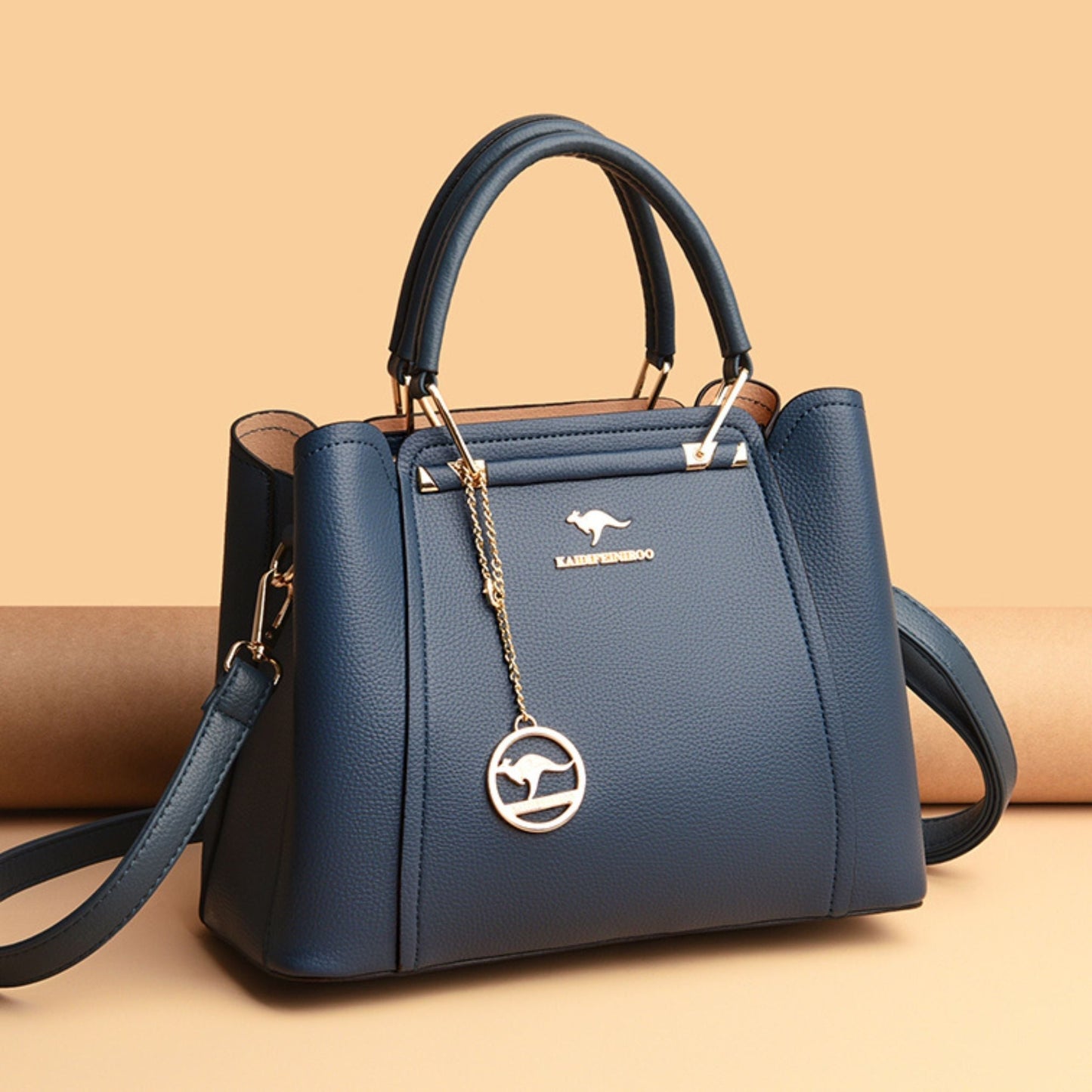 Bolsa de Couro Legítimo Transversal Luxury