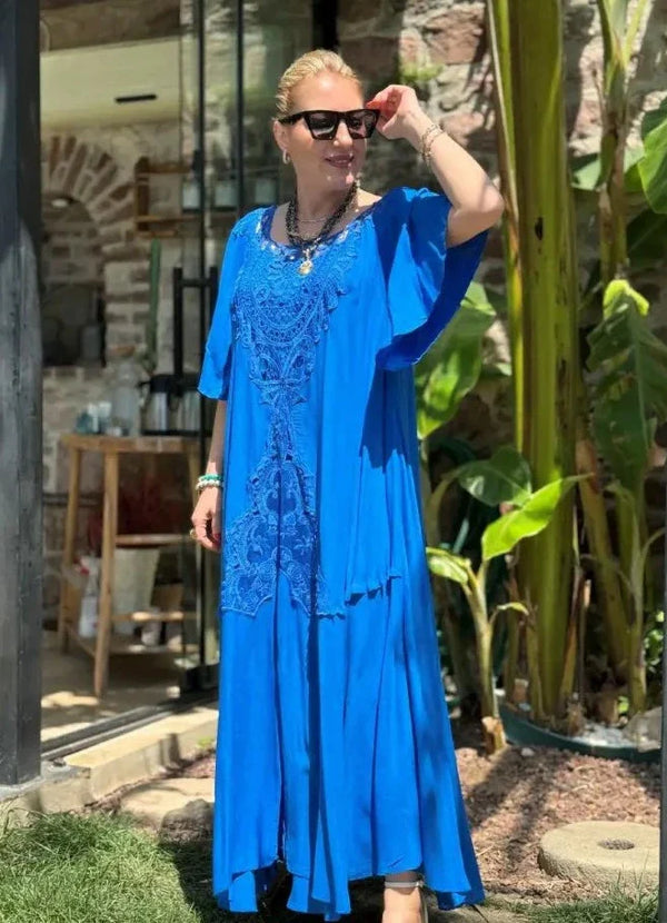 Vestido Lucia Boho Chic Rendado