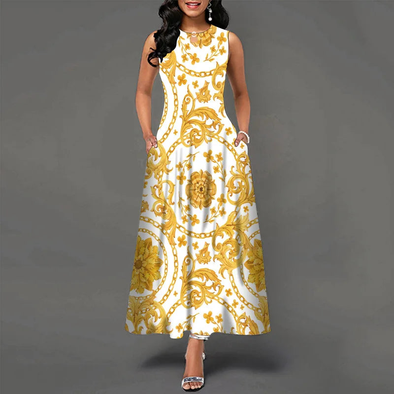 Vestido Realeza Exótica