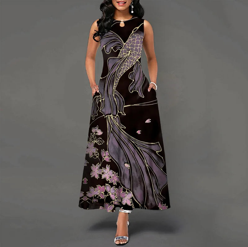 Vestido Realeza Exótica