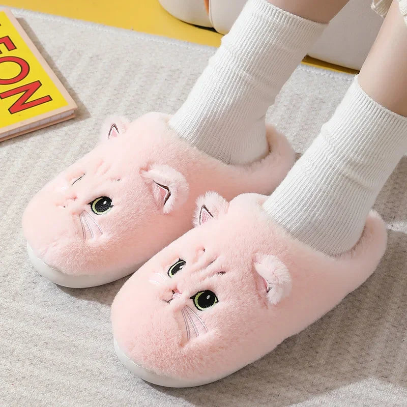 Pantufa Feminina de Gatinho