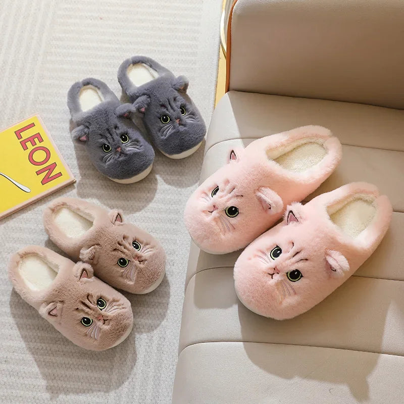 Pantufa Feminina de Gatinho