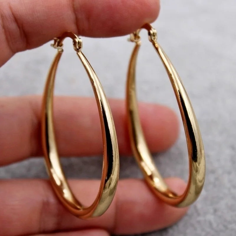 Brinco Argola Banhado em Ouro 18K
