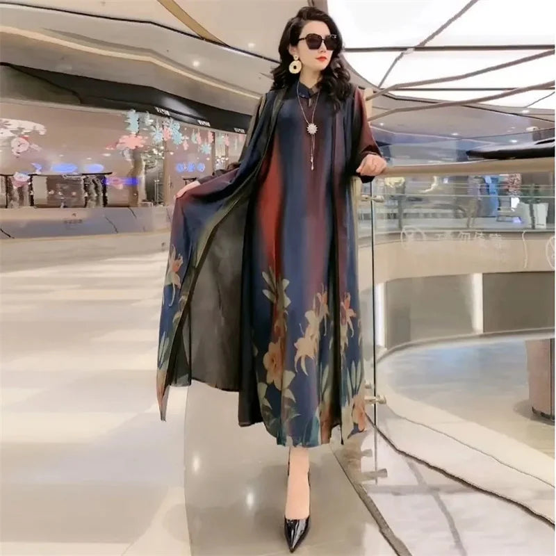 Conjunto de Vestido e Sobretudo Florença™ (Promoção Pre-Inverno)