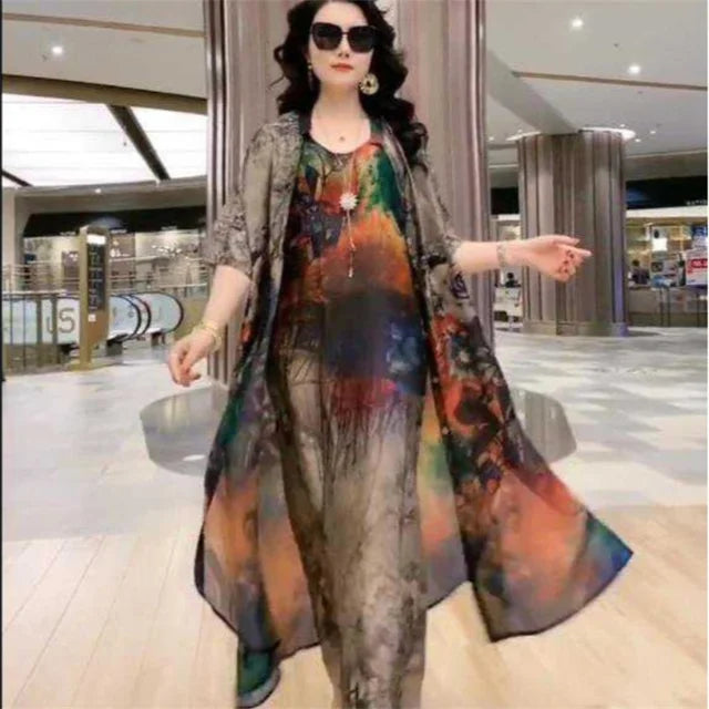 Conjunto de Vestido e Sobretudo Florença™ (Promoção Pre-Inverno)