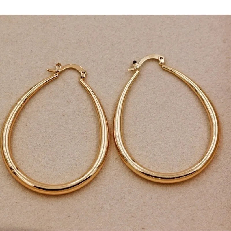 Brinco Argola Banhado em Ouro 18K
