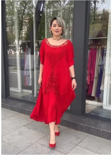 Vestido Lucia Boho Chic Rendado