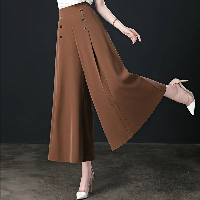 Calça Saia Prestige™ em Seda Gelo / O Sucesso em Conforto & Estilo!