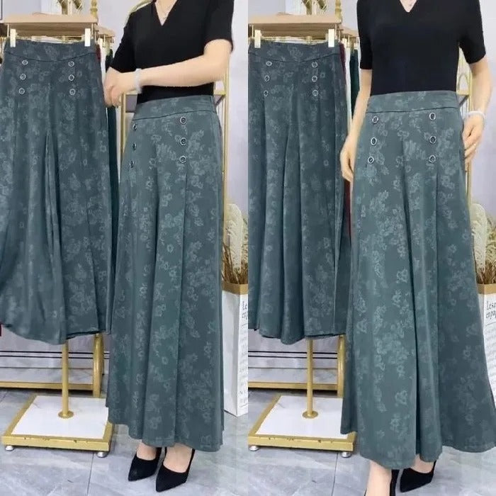 Calça Saia Prestige™ em Seda Gelo / O Sucesso em Conforto & Estilo!