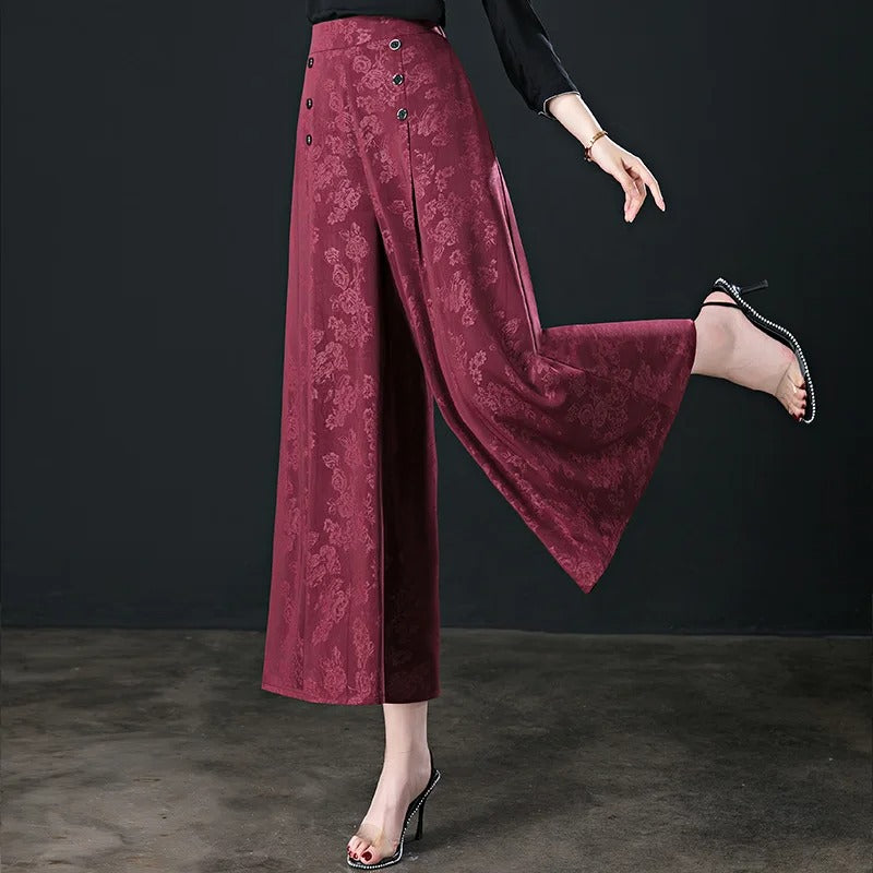 Calça Saia Prestige™ em Seda Gelo / O Sucesso em Conforto & Estilo!