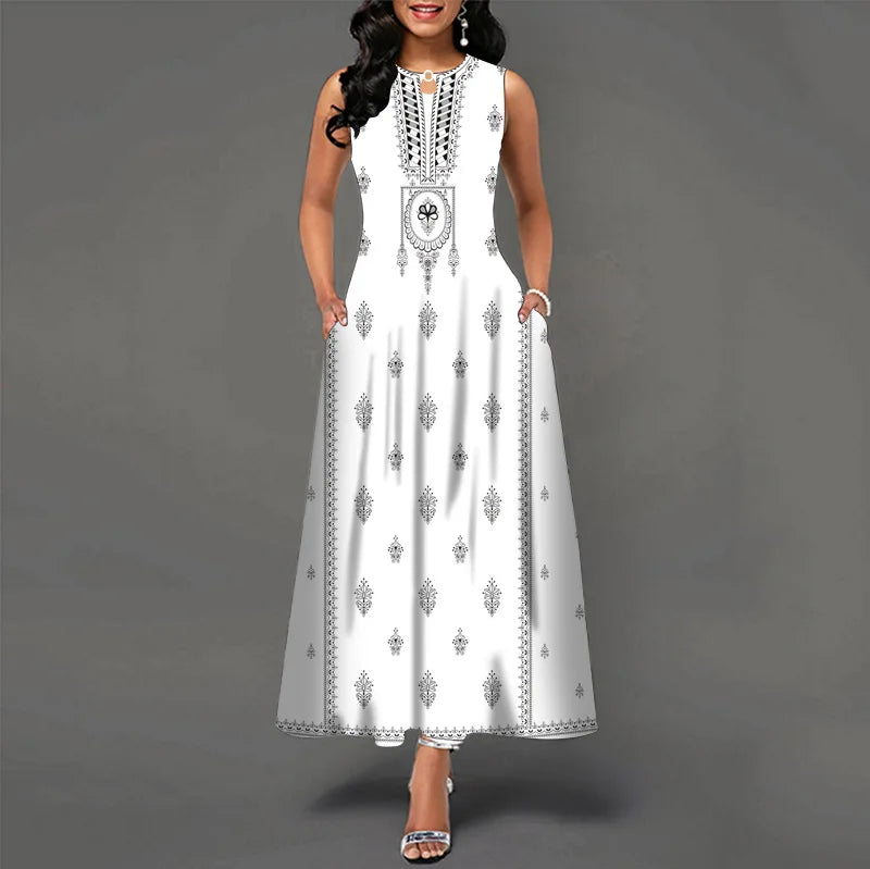 Vestido Realeza Exótica