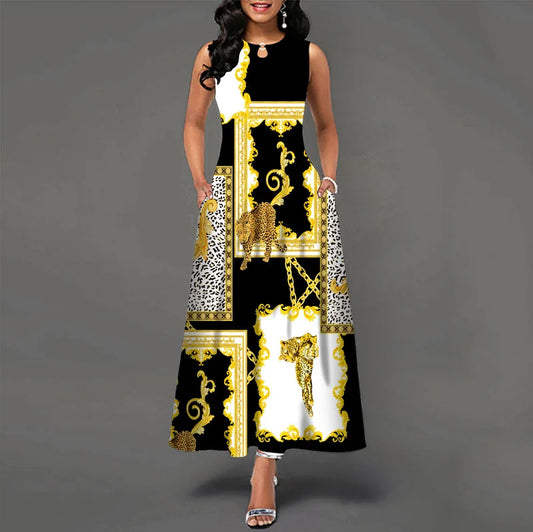 Vestido Realeza Exótica