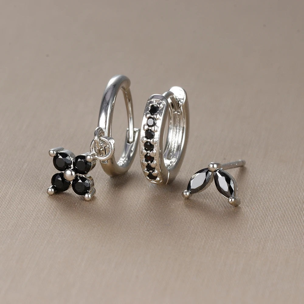 Brincos Trio Elegância