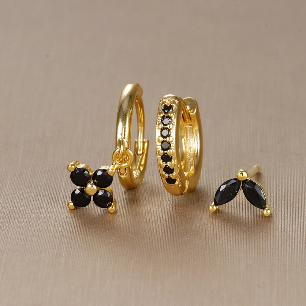 Brincos Trio Elegância