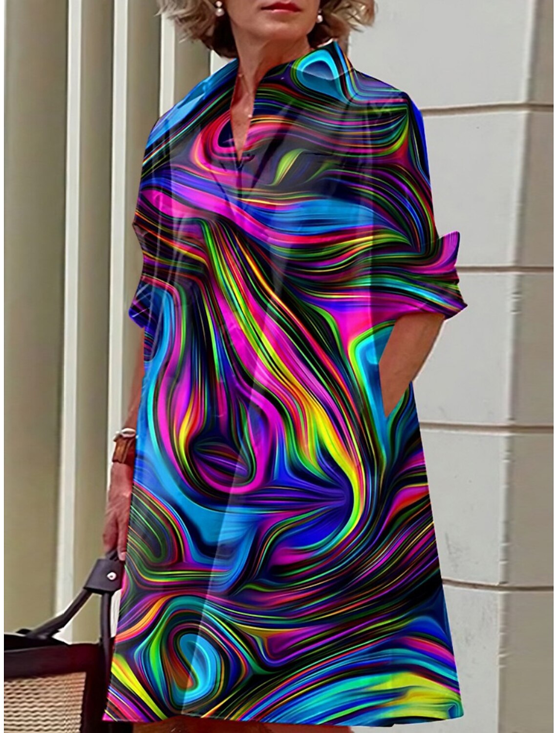 Vestido Arte Vibrante