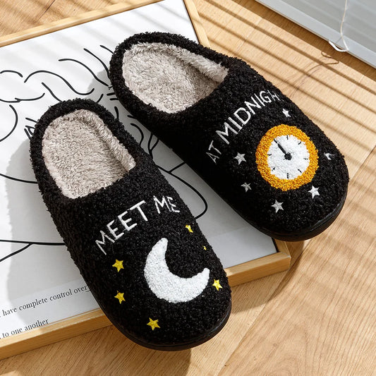 Pantufa Feminina Meia-Noite