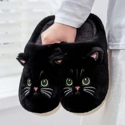 Pantufa Feminina de Gatinho