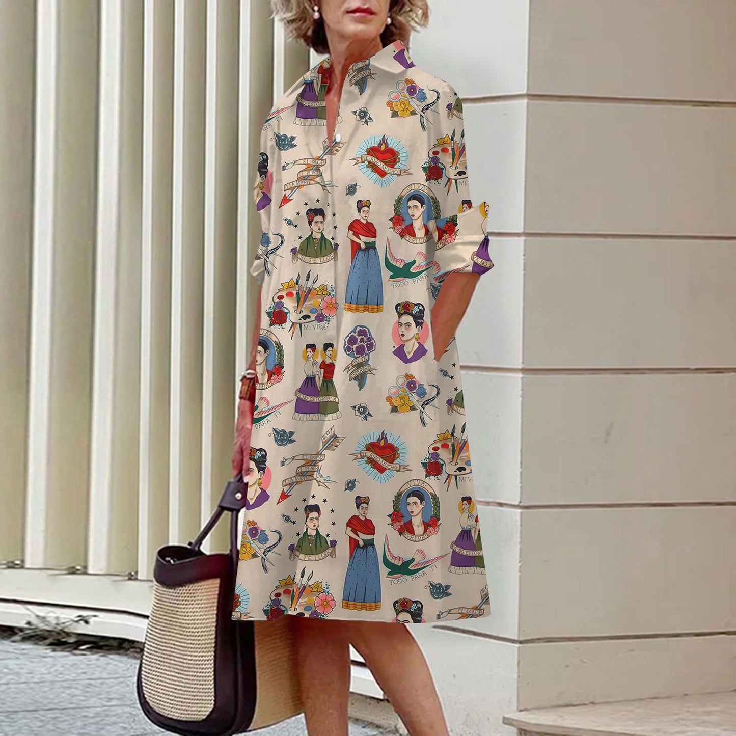 Vestido Arte Vibrante