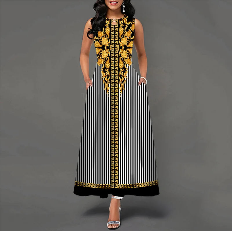 Vestido Realeza Exótica