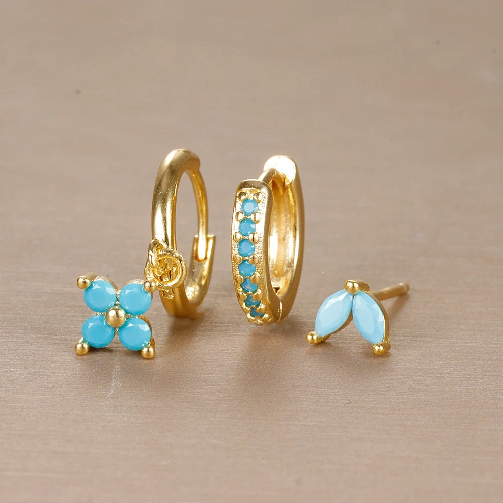 Brincos Trio Elegância