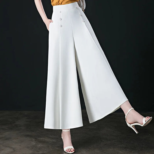 Calça Saia Prestige™ em Seda Gelo / O Sucesso em Conforto & Estilo!