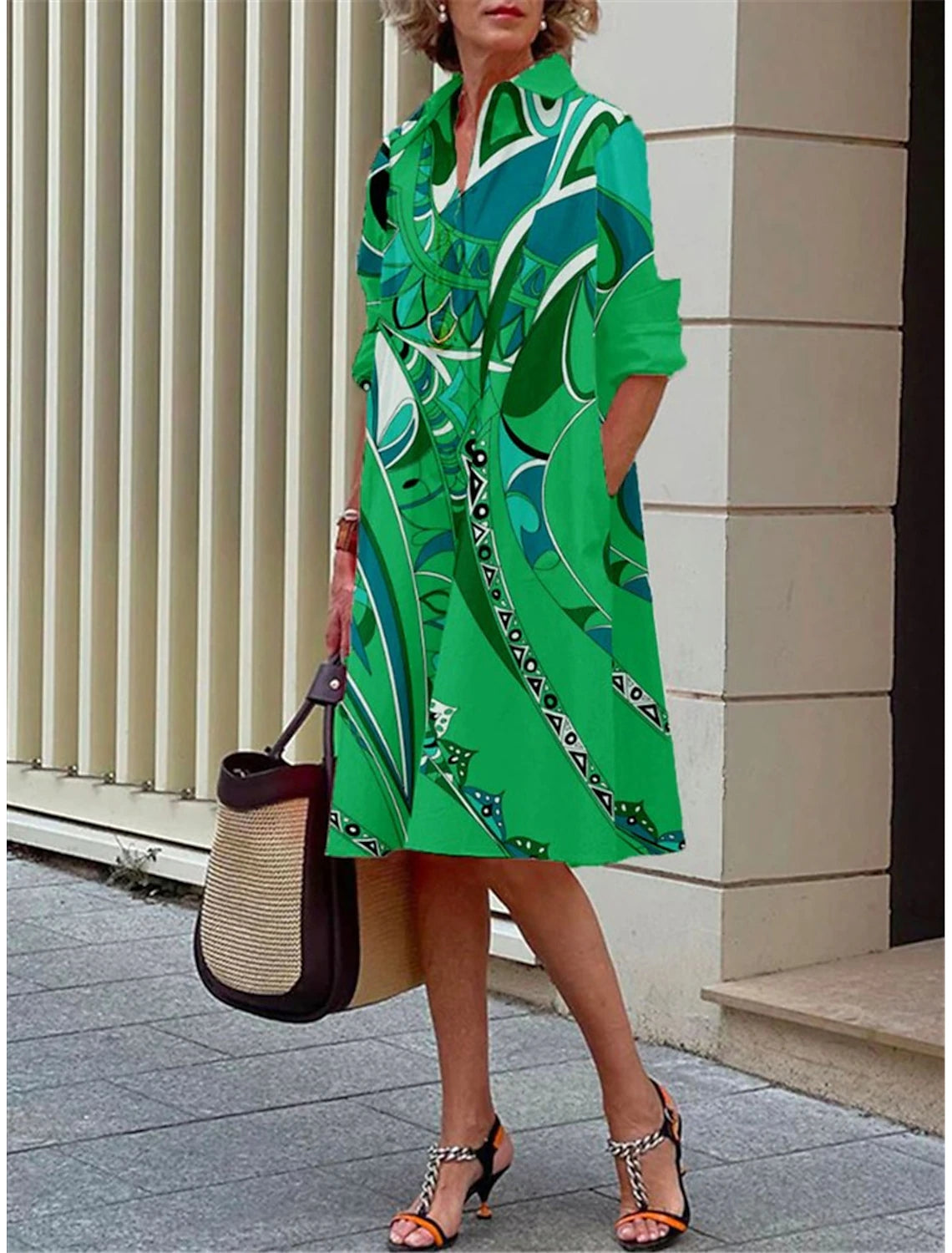 Vestido Arte Vibrante
