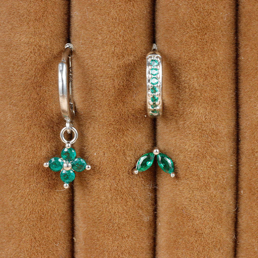Brincos Trio Elegância